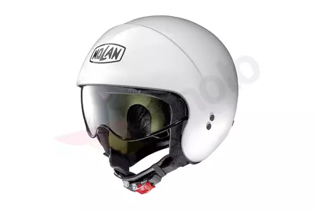 Nolan N21 Special motociklista ķivere ar atvērtu seju balta S-1