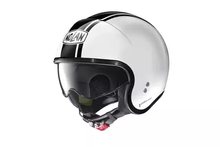 Motocyklová prilba Nolan N21 Dolce Vita s otvorenou tvárou biela/čierna M - N2N000589-101-M