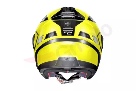 Nolan N40-5 Beltway N-Com open face moottoripyöräkypärä musta/keltainen XL-3