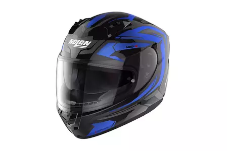 Nolan N60-6 Anchor integrālā motociklista ķivere melna/pelēka/zila M-1