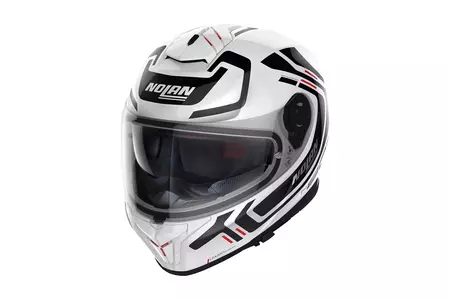 Nolan N80-8 Ally N-Com casco integrale da moto bianco/nero M-1