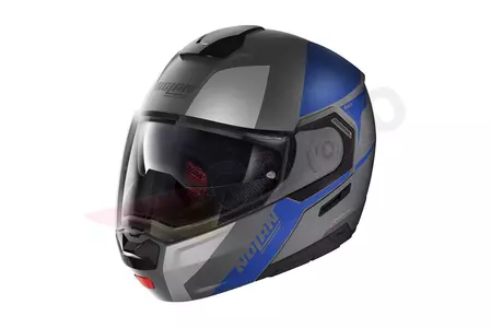 Nolan N90-3 Wilco N-Com grigio/blu casco da moto XXS - N93000524-027-XXS