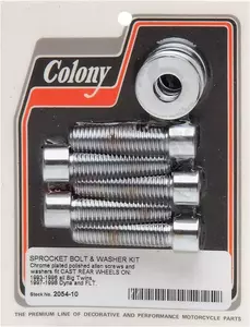 Śruby mocujące koło napędowe tył komplet Colony - 2054-10