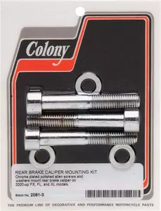 Zestaw śrub montażowych zacisk hamulca tył 00-07 Colony - 2081-3