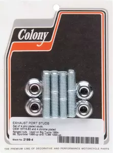 Szpilki wydechu komplet 84-99 Colony - 2188-4