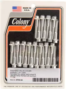 Set de șuruburi pentru capacul supapei Cadmium Colony - 8733-24