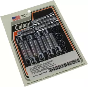 Kit de tornillos de la tapa lateral de la caja de cambios Colony - 2401-15-P