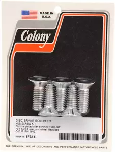 31,8 mm Colony bremžu diska montāžas komplekts - 8792-5