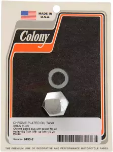 Капак за източване на маслото хром 1/2-20 Colony - 8493-2