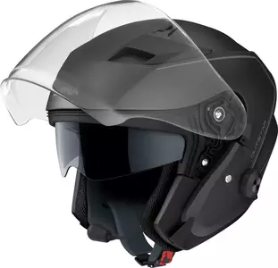 Motocyklová přilba Sena Outstar s otevřeným obličejem a interkomem s dosahem až 800 m černá matná XL - OUTSTAR-MB0XL