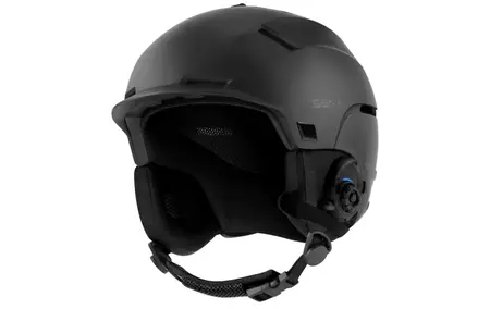 Latitude S1 casque moto ouvert avec interphone Bluetooth 4.1 jusqu'à 1000m de portée noir mat M - LTS1-MB00M