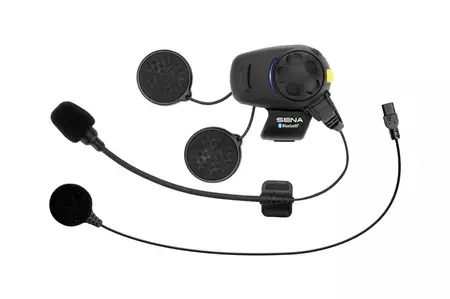 Sena SMH5FM Bluetooth 3.0 Intercom tot 700 m bereik Met FM-radio en universele microfoonkit 2 sets