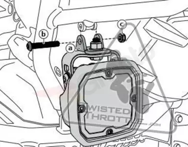 Kit de montare pentru montanții BMW Denali-4