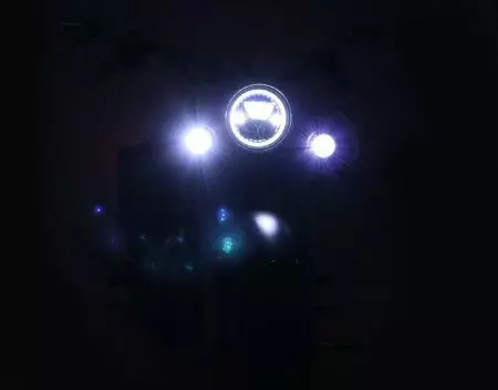 M7 LED-strålkastare Ø177mm svart krom Denali-6