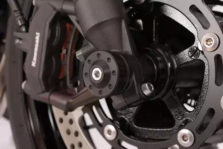Deslizadores do braço de controlo/suspensão dianteira preto Kawasaki Z900RS Gilles - GTA-F-K02-B