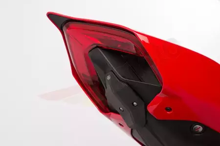 Gilles Tooling preto vermelho Ducati Panigale V4 conjunto de tampas de proteção de via-3