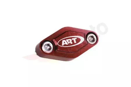 Blok zacisku hamulcowego ART ATV czerwony-1
