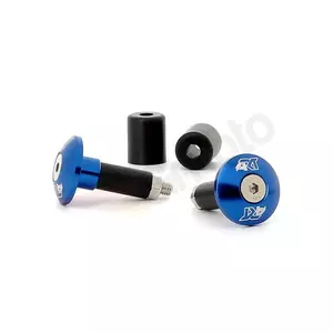 Koncovka řídítek 12-18mm hliník ART modrá - ASOT-287-ART-BLUE