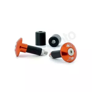 Końcówka kierownicy 12-18mm aluminium ART pomarańczowe - ASOT-287-ART-ORANGE