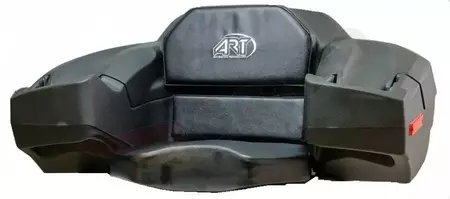 Zadný kufor s operadlom 90L ART ATV čierny - 120-0018