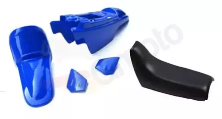 Plastični komplet modre barve + kompletni sedež ART