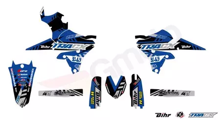 Kit déco KUTVEK Tracx bleu Yamaha WR250F - 5YA1752961L