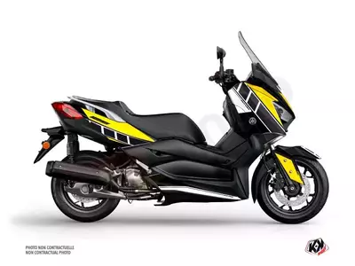 KUTVEK Εκλεκτής ποιότητας κιτ γραφικών κίτρινο Yamaha X-Max 125 - 3YM138587