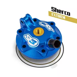 Kit culasse et insert S3 Extreme Enduro basse compression bleu Sherco - XTRSH300U