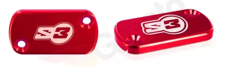 S3 AJP coperchio pompa frizione rosso AJP - MCAJPLARGER