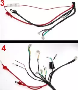 Elektromos szerelés - kpl kábelköteg 4T-4