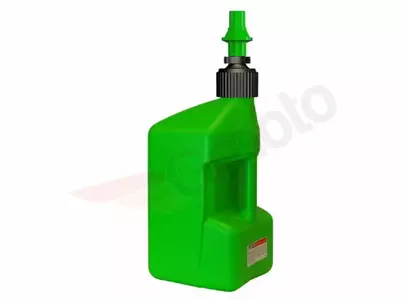 Bidon d'essence TUFF JUG 20L vert translucide/bouchon rouge - bouchon remplissage rapide - KURG2