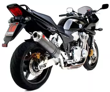 Dzirdes slāpētājs Scorpion Honda CB 1300 05-13 ovāls karbonizēts-2