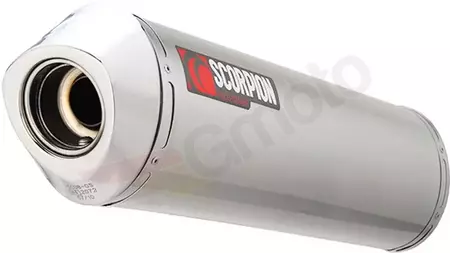 Ljuddämpare Scorpion BMW R 1200GS 04-09 oval rostfritt stål - SCORPION