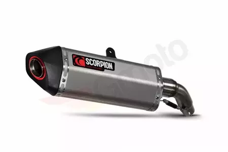 Silenciador de titanio Scorpion Red Power Kawasaki Z 125 19-21-5