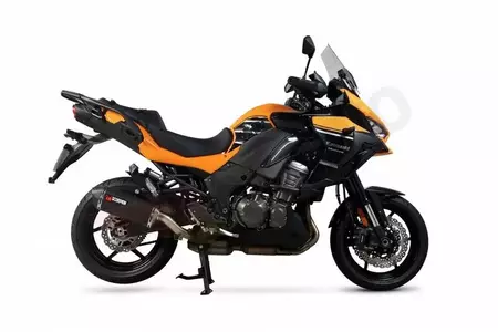 Geluiddemper Scorpion Serket Kawasaki Versys 1000 19-21 keramisch zwart - SCORPION
