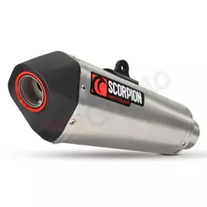 Dušilnik zvoka Scorpion Serket Kawasaki Z 1000 14-16 iz nerjavečega jekla - SCORPION