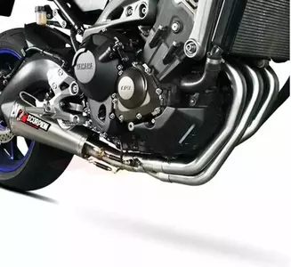 "Scorpion Serketr" pilnas išmetimo sistemos komplektas Yamaha MT-09 13-20 nerūdijantis plienas - SCORPION