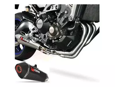 Scorpion Serketr kompletter Auspuffsatz Yamaha MT-09 13-20 Carbon - SCORPION
