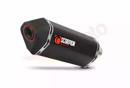 Kit d'échappement complet Scorpion Serket Yamaha T-Max 530 12-16 noir céramique - SCORPION