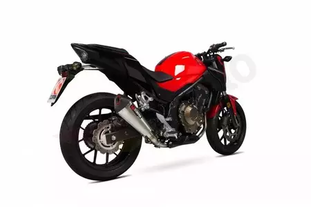 Ljuddämpare Scorpion Serket Honda CB 500 F/X 16-18 rostfritt stål - SCORPION
