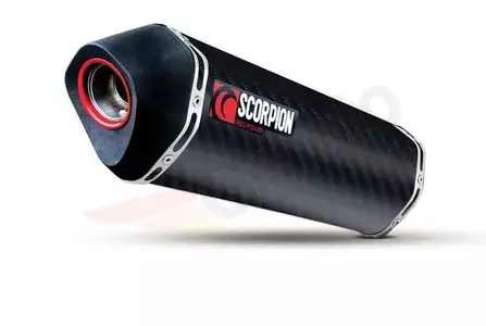 Шумозаглушител Scorpion Serket Kawasaki Versys 1000 12-14 карбон - SCORPION