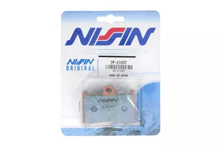 Plaquettes de frein NISSIN route /Off-Road métal fritté - 2P-210ST-2