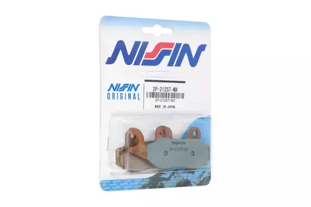Plaquettes de frein NISSIN route /Off-Road métal fritté - 2P-212ST-MX - 2P-212ST-MX