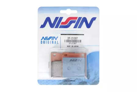 Plaquettes de frein NISSIN route /Off-Road métal fritté - 2P-213ST-2