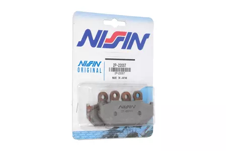 Plaquettes de frein NISSIN route /Off-Road métal fritté - 2P-220ST - 2P-220ST