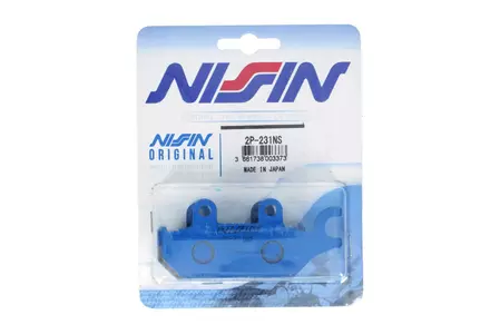Zavorne ploščice Nissin Street Semi-Metallic 2P-231NS-2