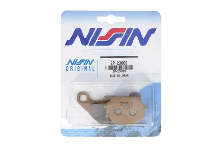 Nissin Off-Road Semi-Metallic 2P-236GS kočione pločice-2