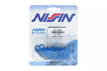 Спирачни накладки Nissin Street Semi-Metallic 2P-304NS-2