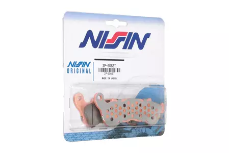 Plaquettes de frein NISSIN route /Off-Road métal fritté - 2P-308ST - 2P-308ST