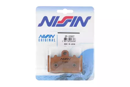 Plaquettes de frein NISSIN route /Off-Road métal fritté - 2P-329ST-2